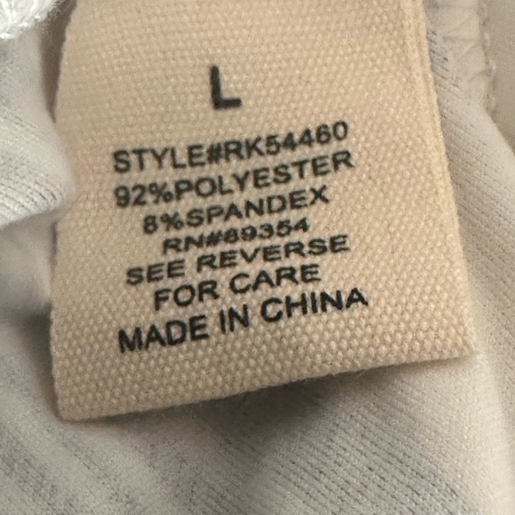 No Coment Button Down Dress With Blue White Stipes Size Large - Picture 7 of 8